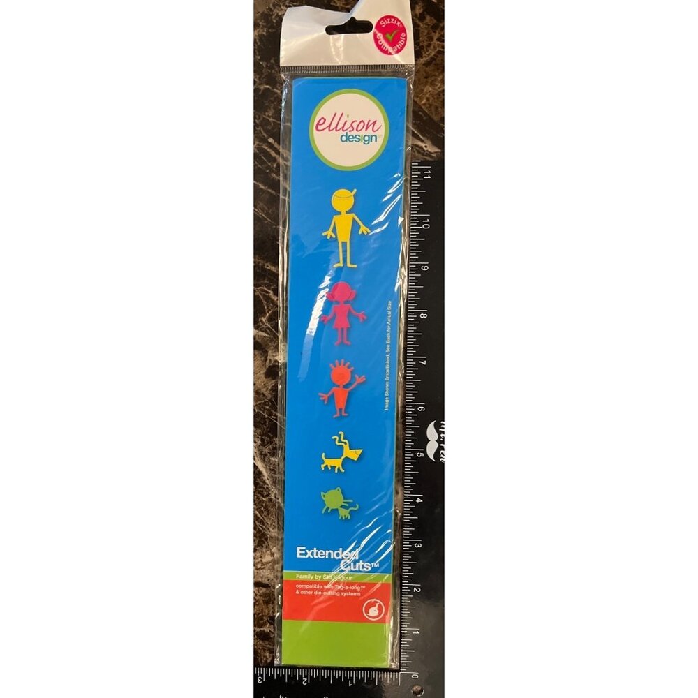 Sizzix Ellison Design Extended Die Cuts Family by Stu Kilgoure 222800